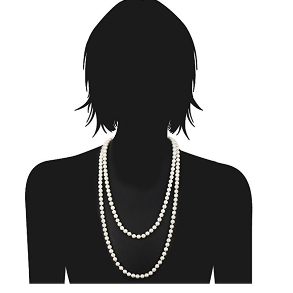 Faux Pearls Beads Cluster Long - Picture 5 of 5